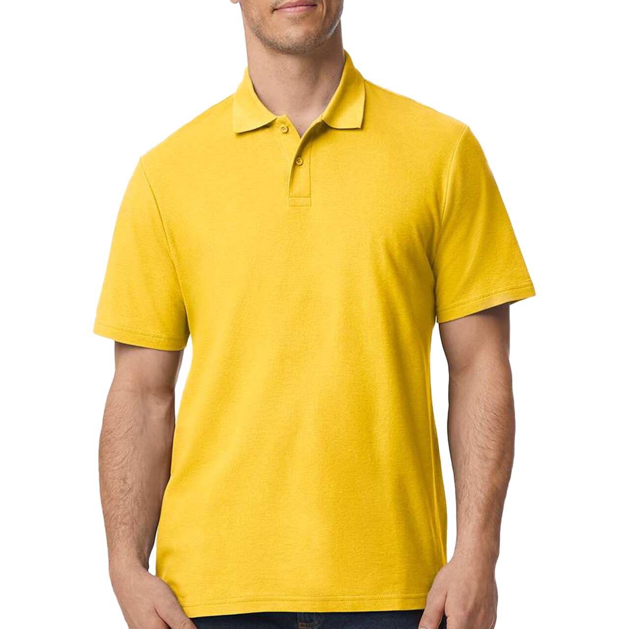 Gildan Softstyle Pique Comfortable Cotton Short Sleeve Polo T-Shirt in Multiple Colors
